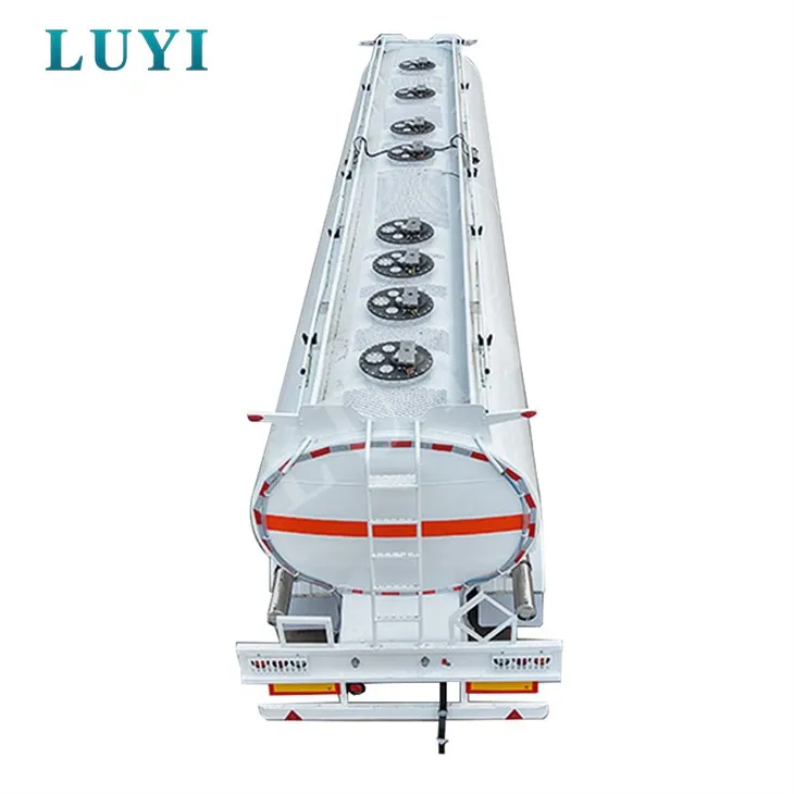 Trailer Tangki Baja Karbon 3 Gandar Baru